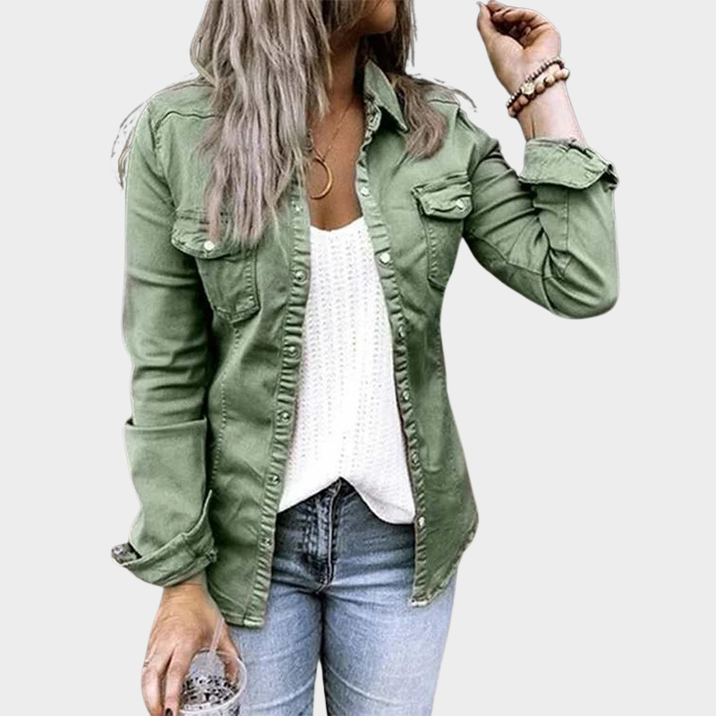 HANNAH™ | SPIJKERJAS KNOOPSLUTING DAMES