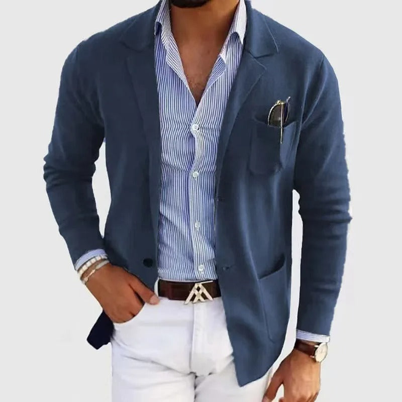 GENTIQUE™ | BLAZER MET BORSTZAK HEREN