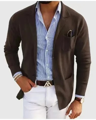 GENTIQUE™ | BLAZER MET BORSTZAK HEREN
