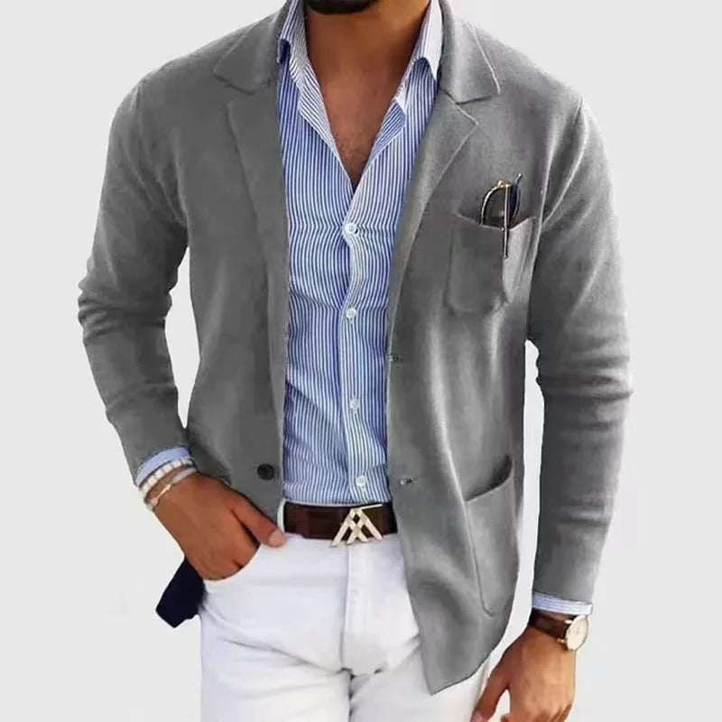 GENTIQUE™ | BLAZER MET BORSTZAK HEREN