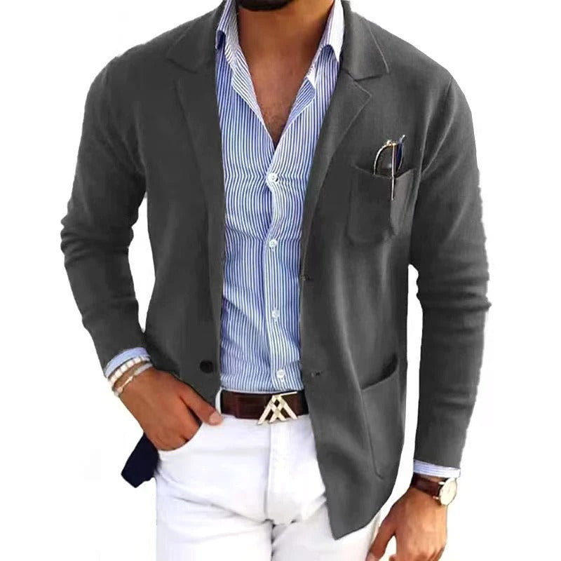 GENTIQUE™ | BLAZER MET BORSTZAK HEREN