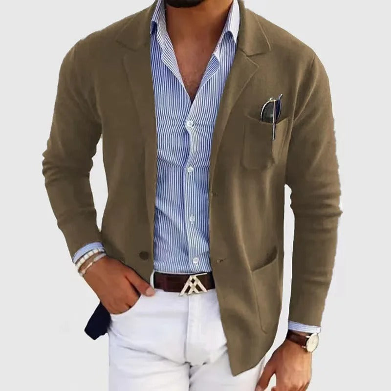 GENTIQUE™ | BLAZER MET BORSTZAK HEREN