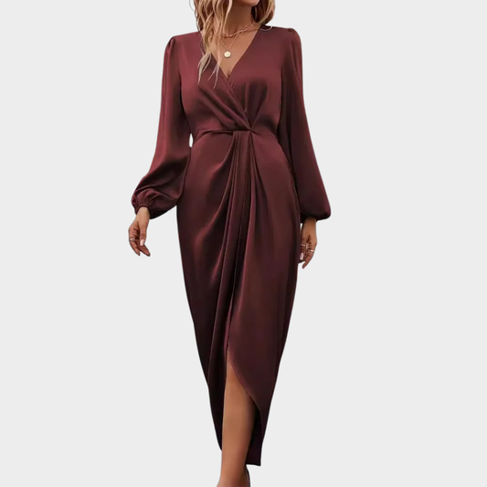 EMMA™ | MIDI JURK V-HALS DAMES