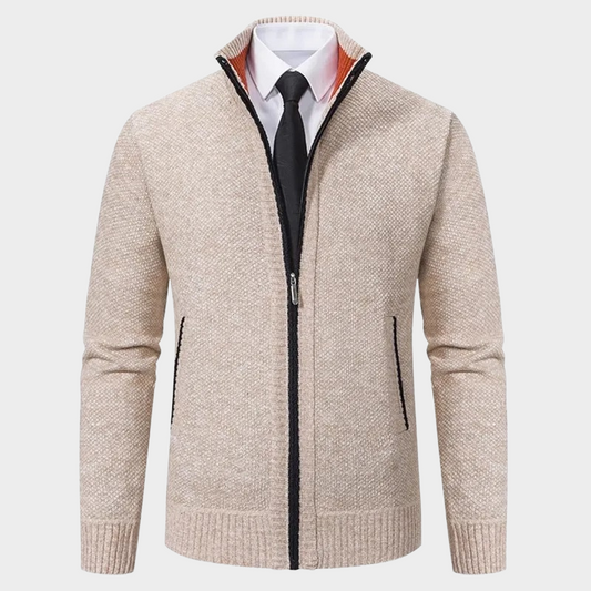 ICON™ | GEBREIDE VEST MET RITSSLUITING HEREN