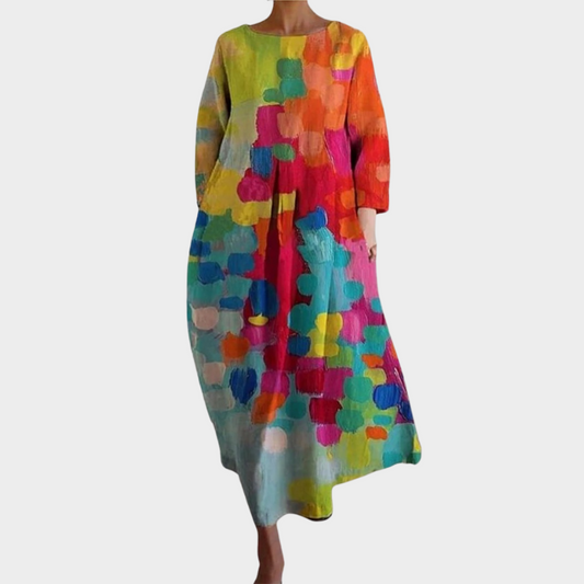 JADE™ | KLEURRIJKE JURK DAMES