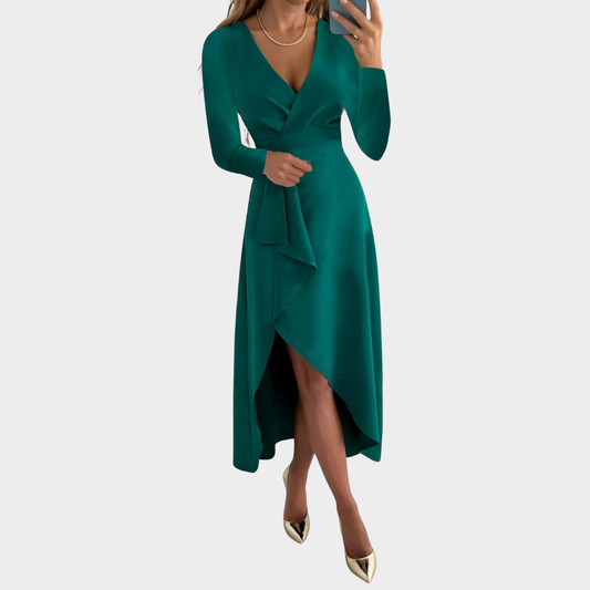 VERONICA™ | JURK MET V-HALS DAMES