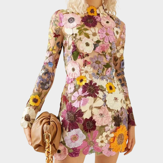 ANNEMIEK™ | KORT BLOEMENJURKJE DAMES