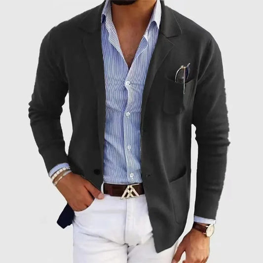 GENTIQUE™ | BLAZER MET BORSTZAK HEREN